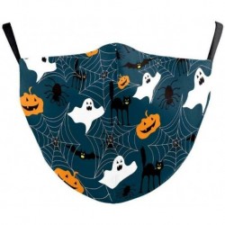 Tervezés-72 - 3D Unisex újrafelhasználható mosható arcmaszk fél arc száj vicces arcvédő szűrő