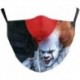 Design-57 - 3D Unisex újrafelhasználható mosható arcmaszk fél arc száj vicces arcvédő szűrő
