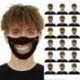 Kalóz koponya - Gyerekek Női női 3D-s vicces szájjelző szövet arcmaszk mosható party varázsgótikus