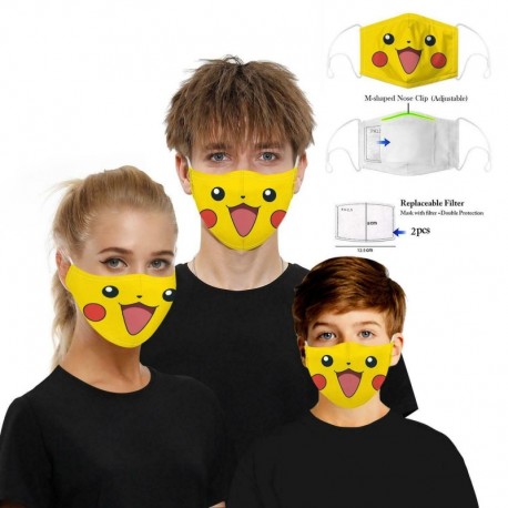 Design-53 - Új mosható újrafelhasználható arcmaszk fél arc szájjel védő felnőtt gyerekek