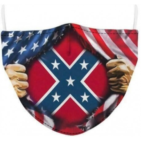 Design-27 - Férfi újrafelhasználható unisex vicces mosható arcmaszk fél arc száj Mark HipHop rajzfilm