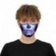 Aranyos rajzfilm Emoji - Mens Womens Kids 3D Funny Mouth Mark Fabric Facemask Mosható Party Magic Gothic