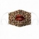 Aranyos rajzfilm Emoji - Mens Womens Kids 3D Funny Mouth Mark Fabric Facemask Mosható Party Magic Gothic