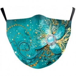 * 63 - Mosható arcmaszk fél arc koponya száj Mark HipHop Cospaly Party One Size Mask0