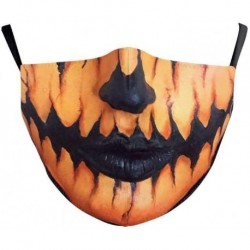 * 58 - Mosható arcmaszk fél arc koponya száj Mark HipHop Cospaly Party One Size Mask0