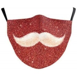 * 185 - Mosható arcmaszk fél arc koponya száj Mark HipHop Cospaly Party One Size Mask0