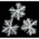 11cm - 30db fehér hópehely karácsonyfa díszítés karácsonyi ünnepi fesztivál party Egyesült Királyságban