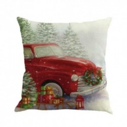 11. karácsonyfa - 2020 karácsonyi nyomtatott festékdobó párnahuzat párnahuzat Home Decor Xmas UK