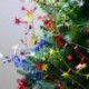Zöld - 7,5 millió csillagfenyő karácsonyfa függő koszorú party esküvői lakberendezési díszek
