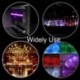 Nincs szín - 4 x 50 cm-es TV LED háttérvilágítás USB 5050 RGB LED szalagfény távkészlet 5V 30Leds / M