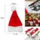 Nincs szín - 10db karácsonyi evőeszköz tartó Mini Xmas Tree Mikulás karácsonyi kalap Egyesült Királyságban