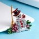 50-karácsonyfa-vörös kristály ... - 2020 karácsonyfa kristályos Mikulás hópehely Jingle Bell zománc bross tű