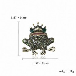 Béka - Vintage állat macska madár sellő kristály gyöngy bross tű karácsonyi ékszer ajándék