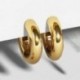 Karika - Boho kristály kerek pillangós karika fülbevalók csepp dangle Stud női ékszer karácsony
