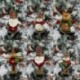 Jávorszarvas - Karácsonyi ajándék Mikulás hóember dísz fesztivál party Xmas Tree Decor Doll