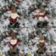 Jávorszarvas - Karácsonyi ajándék Mikulás hóember dísz fesztivál party Xmas Tree Decor Doll
