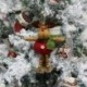 Jávorszarvas - Karácsonyi ajándék Mikulás hóember dísz fesztivál party Xmas Tree Decor Doll