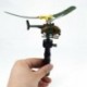 Nincs szín - Funny Pull String Handle Oktatási Helikopter Szabadtéri játékok Gyerekek karácsonyi ajándék szia