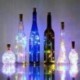 Lila - 10 LED-es szőlős borosüveg parafa alakú húr Fairy Light éjszakai lámpa Xmas Party hi