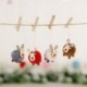 fehér - Elk karácsonyfa díszek Szarvas kézműves szilveszteri karácsonyi dekoratív 2020