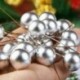 Arany - 100db mesterséges vörös magyal bogyós dísz DIY kézműves kiegészítők karácsonyi dekoráció