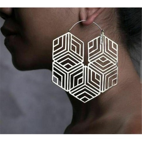 * 12 Ezüst - Női bollywoodi fülbevalók több stílusú bojtfigurás etnikai Jhumka Jhumki fülbevalók