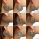 * 57 Arany - Női bollywoodi fülbevalók több stílusú bojtfigurás etnikai Jhumka Jhumki fülbevalók