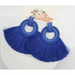 51 - Újonnan női arany ezüstözött kristályvirág csepp hosszú fülbevaló lánc fülbevalók