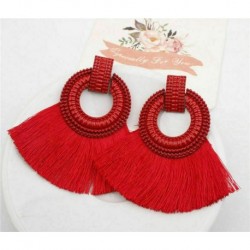 50 - Újonnan női arany ezüstözött kristályvirág csepp hosszú fülbevaló lánc fülbevalók