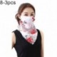 8 * - UK_ 3PCS NYÁRI BANDANA NECK GAITER CSÖVISKAR SPORTOK ARCBURKOLAT FELSŐ