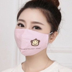 Tetszőleges szín - UK_ LN_ KARTONMAGONY MINTAMINT PAMUT VÉDELMI KÜLSŐ MELEG ARCBORÍTÓ SZÁJ M