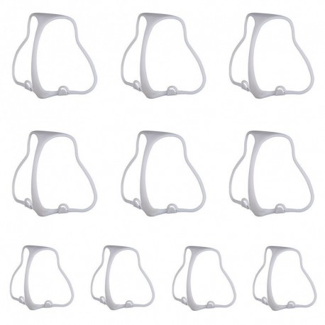 fehér - UK_ Arcvédő fojtásgátló tartó orrvédő állvány belső tartóváz 10