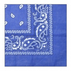 Sötétkék - UK_ Unisex fejfedők hajpakolás fejpánt Bandana Neck Hidzsáb tér sál arcvédő