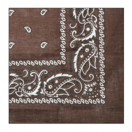 Barna - UK_ Unisex fejfedők hajpakolás fejpánt Bandana Neck Hidzsáb tér sál arcvédő