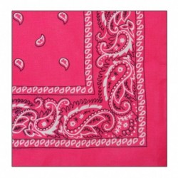 Rózsavörös - UK_ Unisex fejfedők hajpakolás fejpánt Bandana Neck Hidzsáb tér sál arcvédő