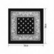 Rózsavörös - UK_ Unisex fejfedők hajpakolás fejpánt Bandana Neck Hidzsáb tér sál arcvédő