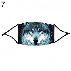 7 - UK_ ÁLLATI LION TIGER WOLF DIGITAL PRINT LÉLEGZHETŐ UNISEX FELHASZNÁLHATÓ ARCTAKARÓ O