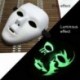 6 * - UK_ Unisex hátborzongató, világító teljes arcvédő éjszakai színpadi show Halloween Cosplay Pr