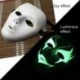 6 * - UK_ Unisex hátborzongató, világító teljes arcvédő éjszakai színpadi show Halloween Cosplay Pr