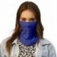 Kék - UK_ Bandana kültéri kerékpáros arcvédő nyak gaiter cső sál   2db szűrők Elő