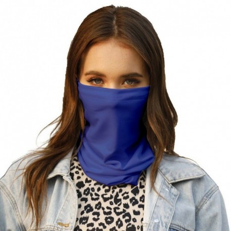 Kék - UK_ Bandana kültéri kerékpáros arcvédő nyak gaiter cső sál   2db szűrők Elő