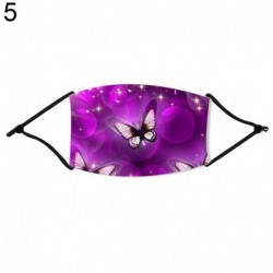 5. - UK_ Butterfly Digital Print légáteresztő PM2.5 szűrőelem elhelyezhető arcburkolat