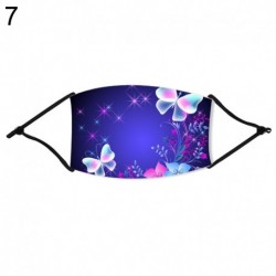 7 - UK_ Butterfly Digital Print légáteresztő PM2.5 szűrőelem elhelyezhető arcburkolat