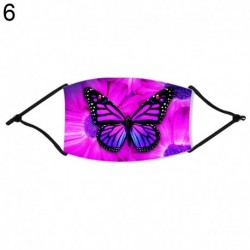 6. - UK_ Butterfly Digital Print légáteresztő PM2.5 szűrőelem elhelyezhető arcburkolat