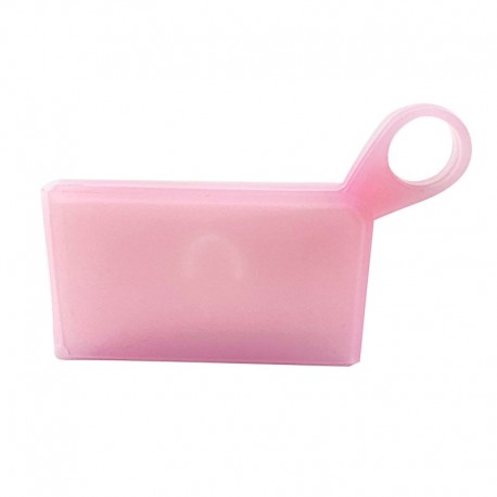 Rózsaszín - KÉZIKÉPI ARCBORÍTÓ SZILIKON TÁROLÁSI Doboz Hordozható VÍZBIZTONSÁGOS ELLENŐRZŐ ANTI CSEPP