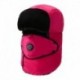 Rózsavörös - UK_ CC_ UNISEX SŰRÖS MELEG ARCBURKOLAT LÉLEGZŐ SZELEP SZÖVET PAMUT EARMUFFS HÓSAPKÁ