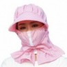 Rózsaszín - UK_ Női porvédő napvédő teljes arc nyakhuzat Nyári lovas kalap sapka
