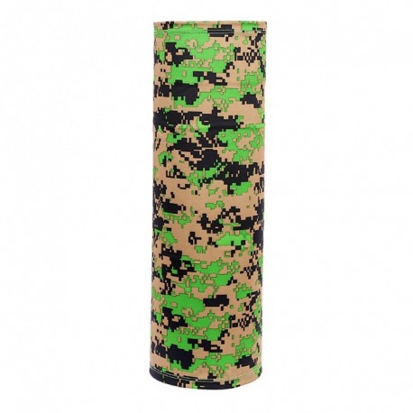 Zöld - UK_ UNISEX BANDANA NECK GAITER CSŐFEJVIS MOTORKERÉKPÁR ARCBORÍTÓ SÁL