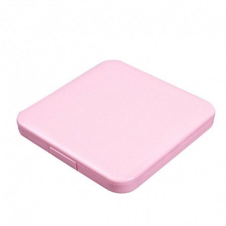 Pink Red - UK_ 2db Hordozható porvédő arcborító Egyszerű tárolóedény-szervező hozzáféréssel