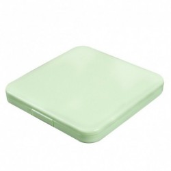 Zöld - UK_ 2db Hordozható porvédő arcborító Egyszerű tárolóedény-szervező hozzáféréssel